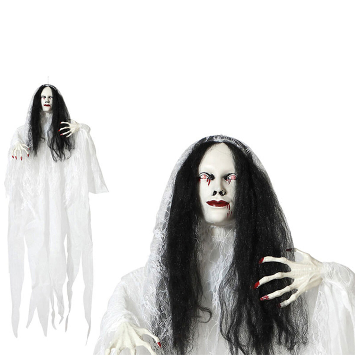Halloween Decorations S1125772 White 120 cm