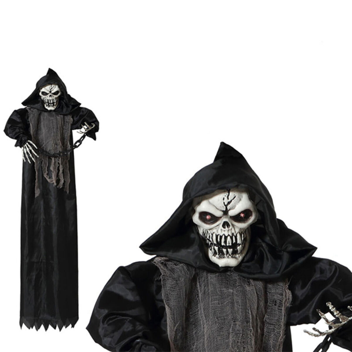 Skeleton pendant Halloween 66672 (85 x 8 x 110 cm) Multicolour 85 x 8 x 110 cm Skeleton pendant Halloween 66672 (85 x 8 x 110 cm) Multicolour 85 x 8 x 110 cm