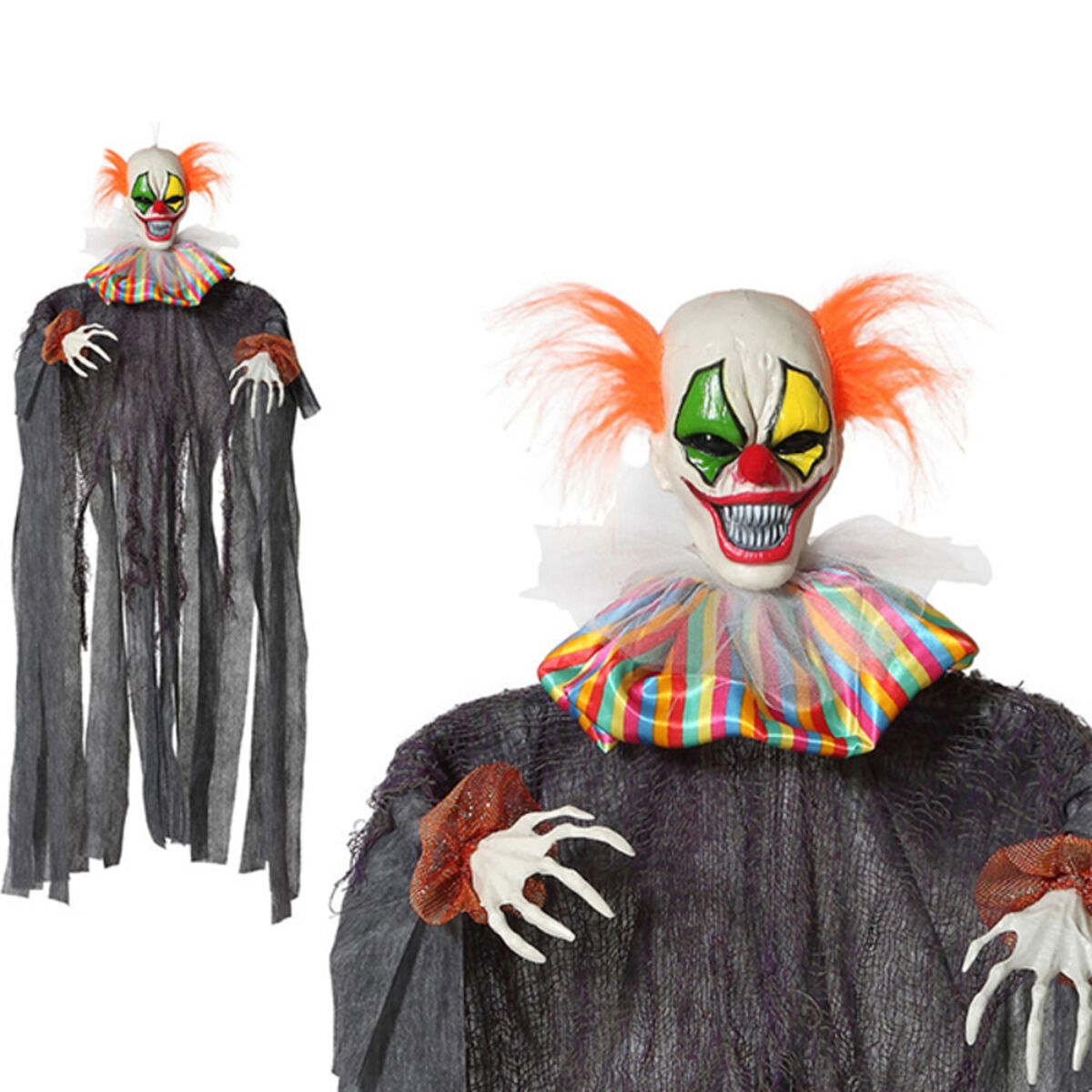 Hanging Clown Halloween 66674 (120 x 70 x 12 cm) 120 x 70 x 12 cm Hanging Clown Halloween 66674 (120 x 70 x 12 cm) 120 x 70 x 12 cm