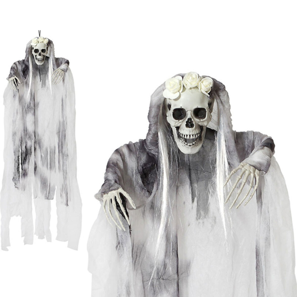 Skeleton pendant Halloween (60 x 10 x 120 cm) 60 x 10 x 120 cm Skeleton pendant Halloween (60 x 10 x 120 cm) 60 x 10 x 120 cm