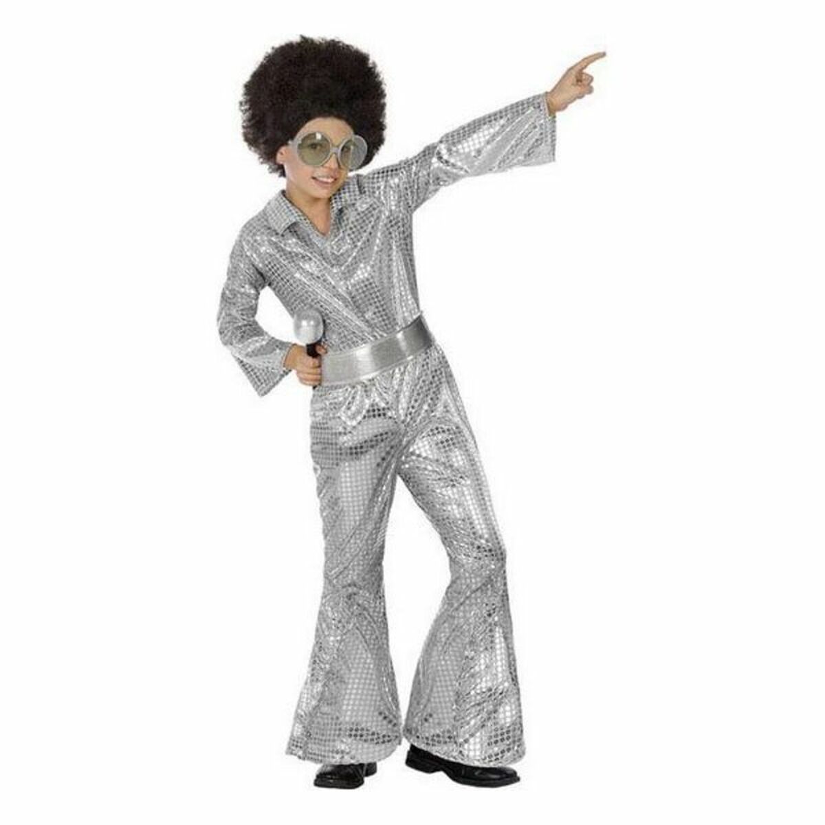 Costume for Children Disco Silver Costume for Children Disco Silver