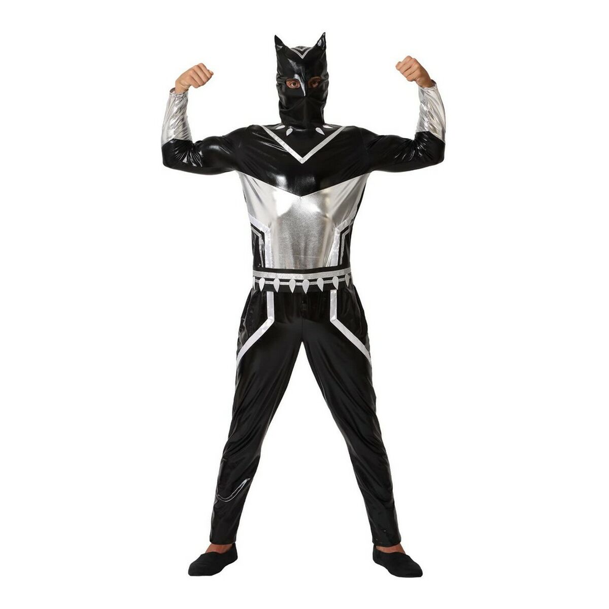 Costume for Adults Black Panther Black Superhero Costume for Adults Black Panther Black Superhero