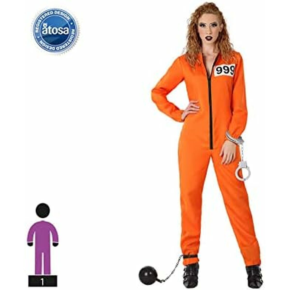 Costume for Adults Presa (Refurbished A)