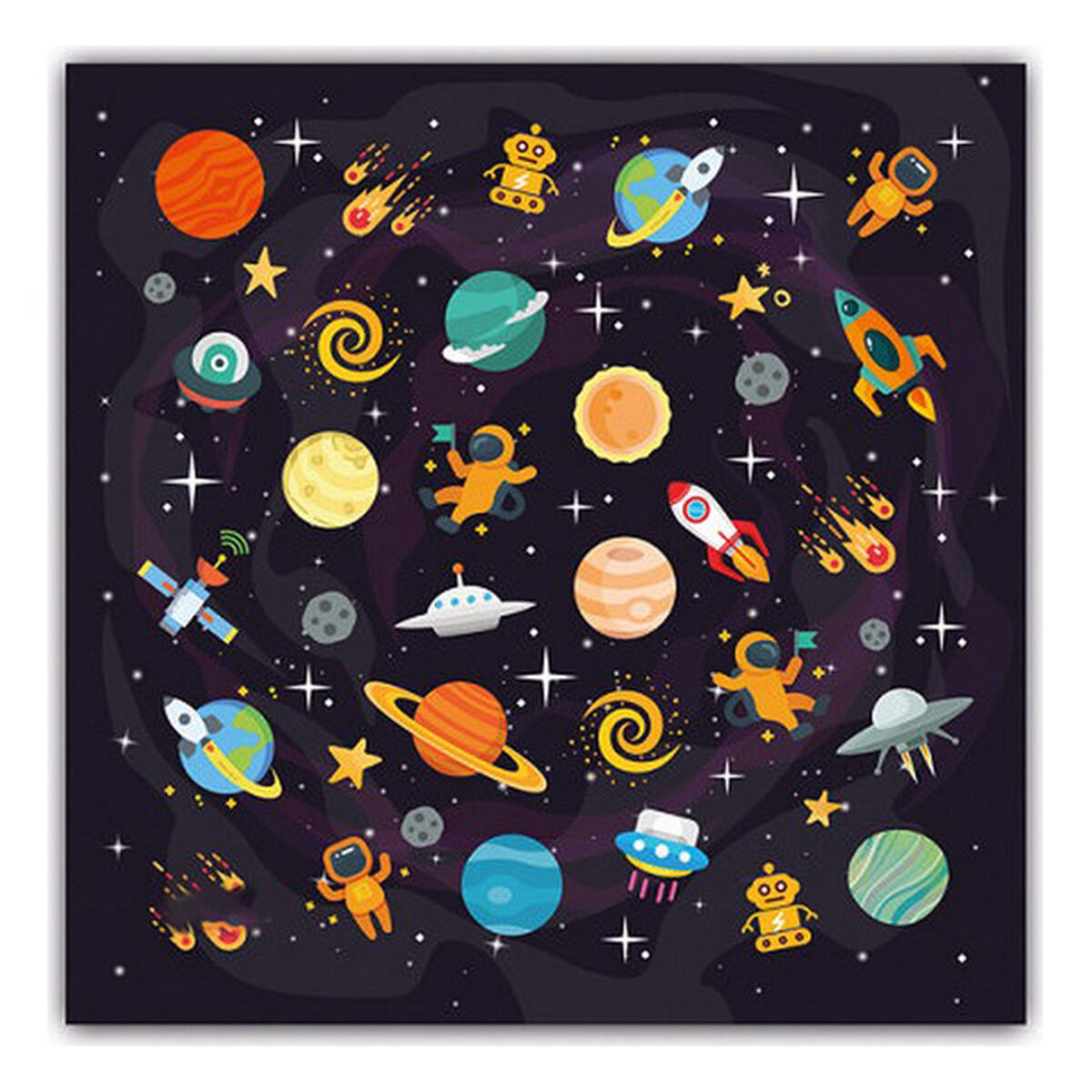 Hygienic Reusable Fabric Mask Space Children’s