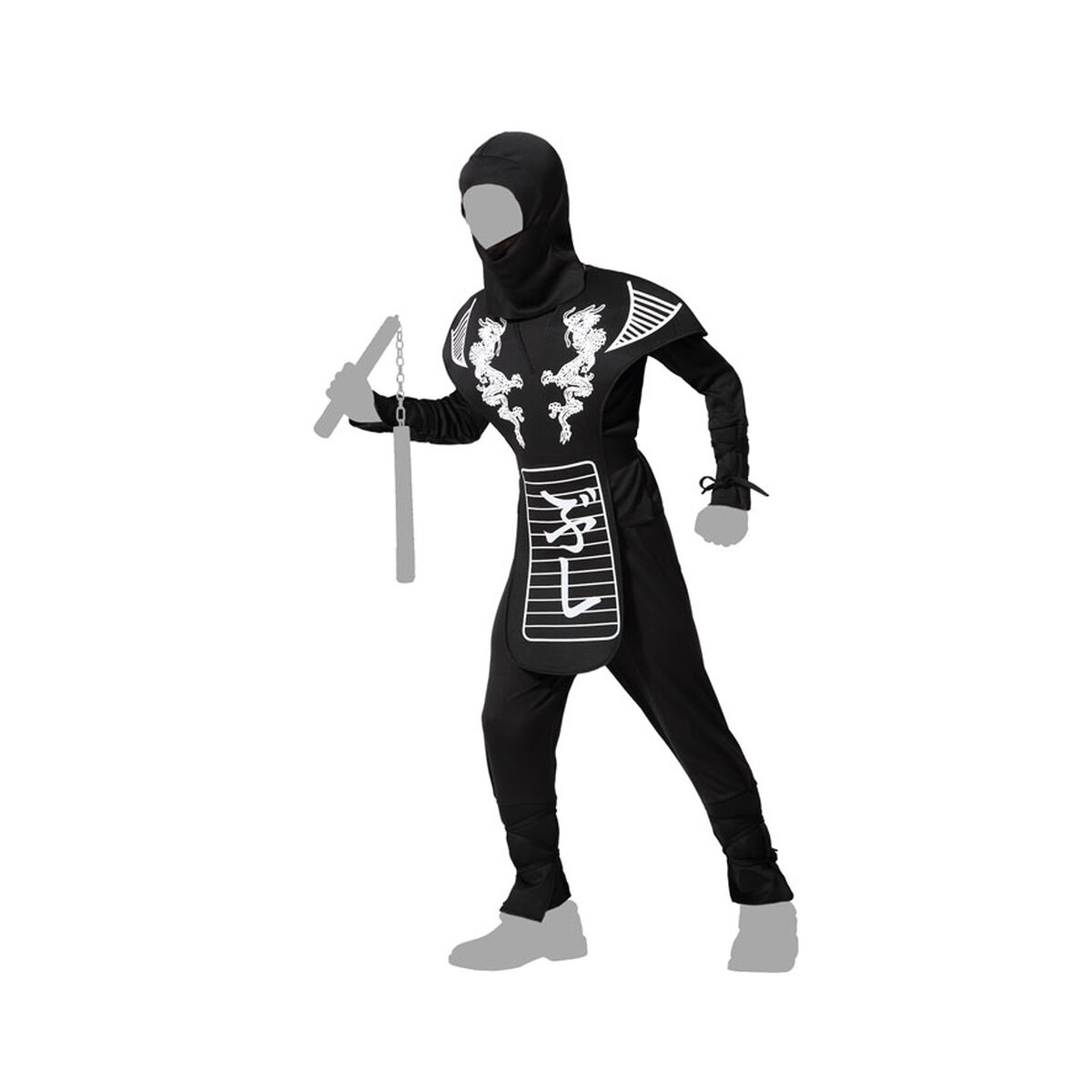 Costume for Children Multicolour Ninja Costume for Children Multicolour Ninja