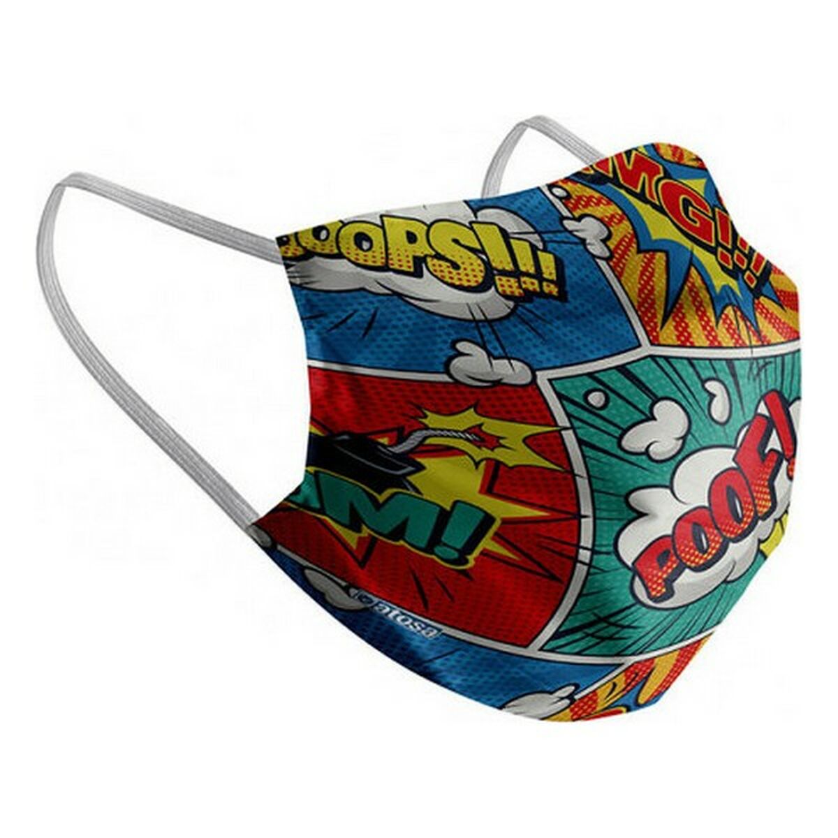 Hygienic Reusable Fabric Mask comic Hygienic Reusable Fabric Mask comic