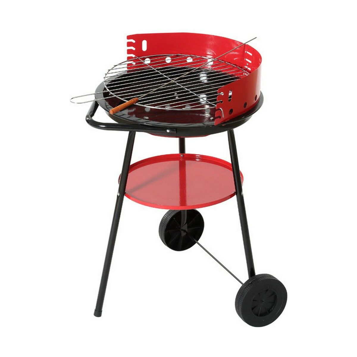 Barbecue 44 x 73 cm Red/Black Barbecue 44 x 73 cm Red/Black