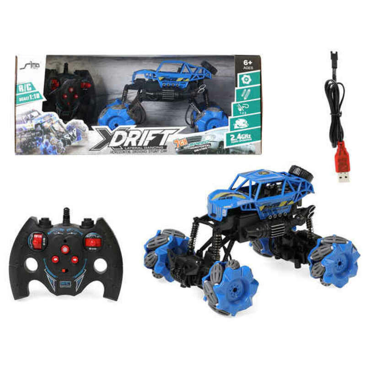 Remote-Controlled Car All terrain Friction Remote-Controlled Car All terrain Friction