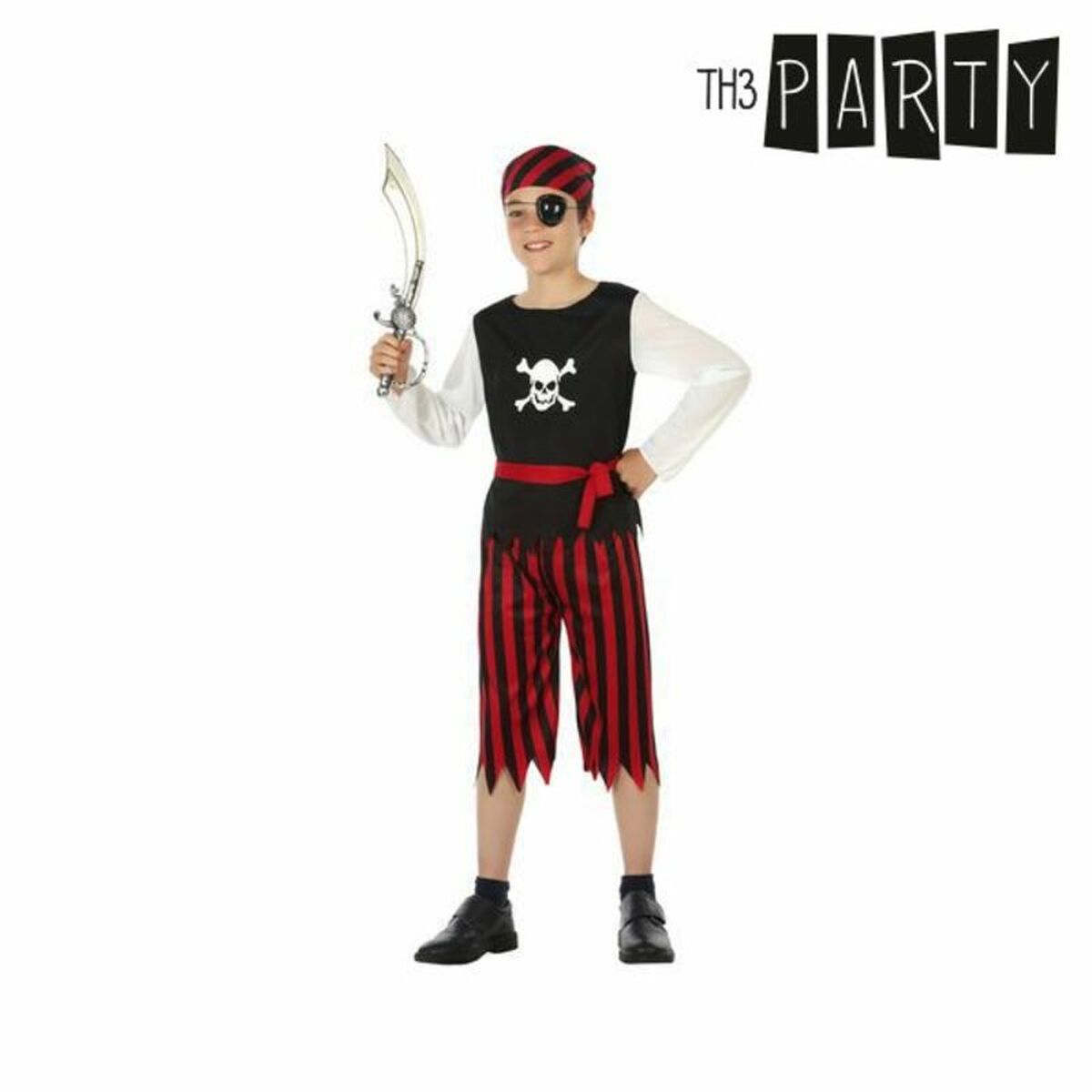 Costume for Children Th3 Party Multicolour Pirates (4 Pieces) Costume for Children Th3 Party Multicolour Pirates (4 Pieces)
