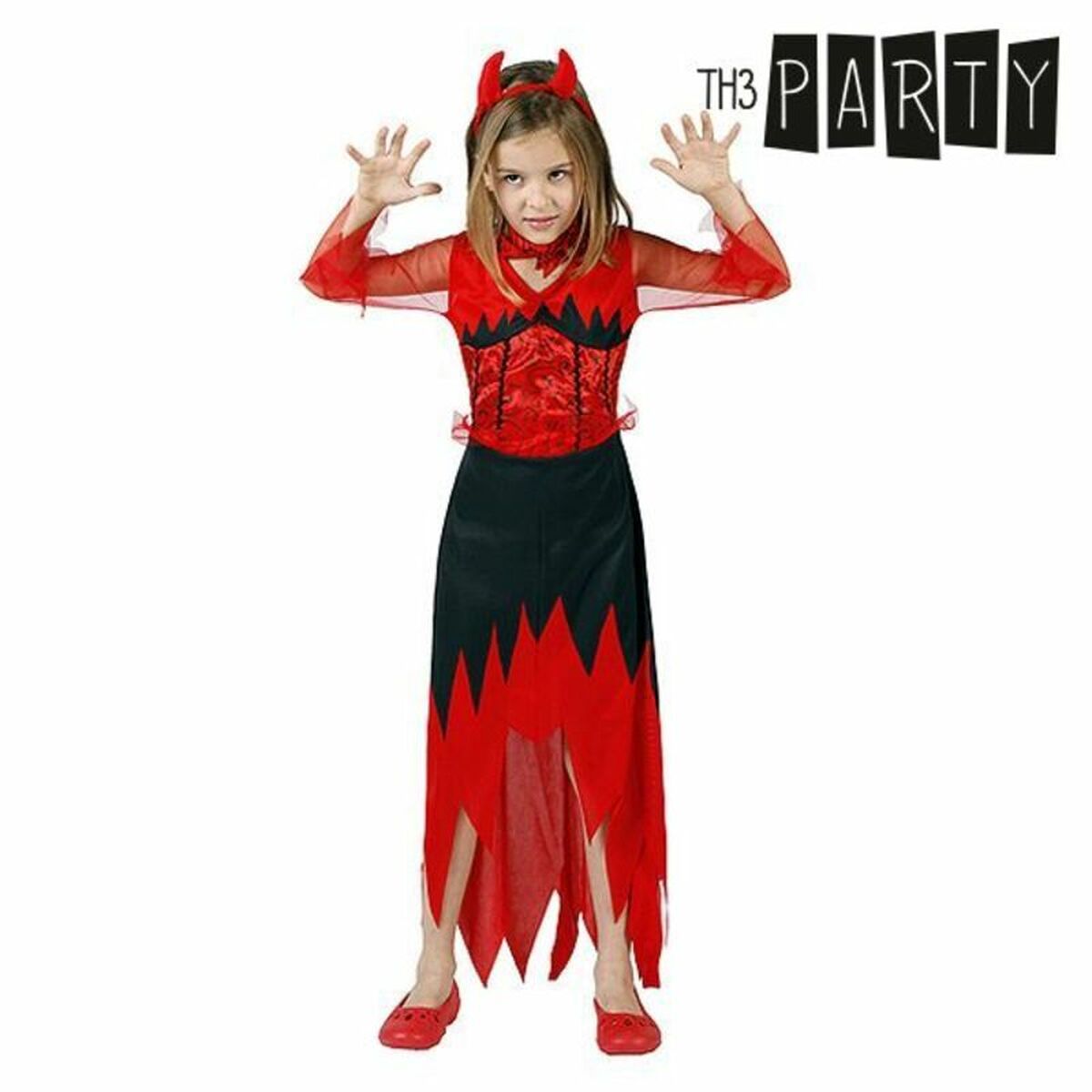 Costume for Children Th3 Party 1132 Multicolour Male Demon (3 Pieces) Costume for Children Th3 Party 1132 Multicolour Male Demon (3 Pieces)