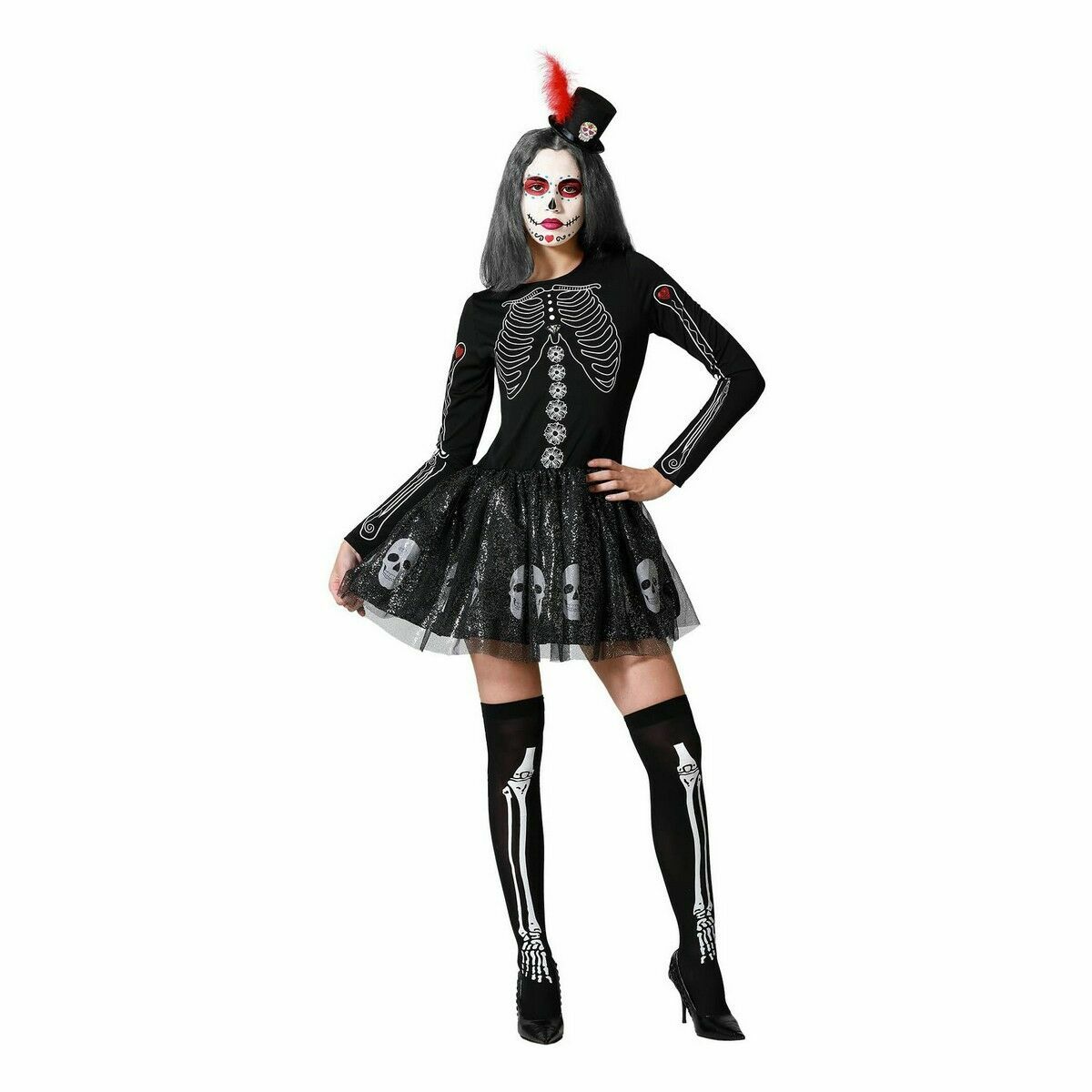 Costume for Adults Skeleton Costume for Adults Skeleton