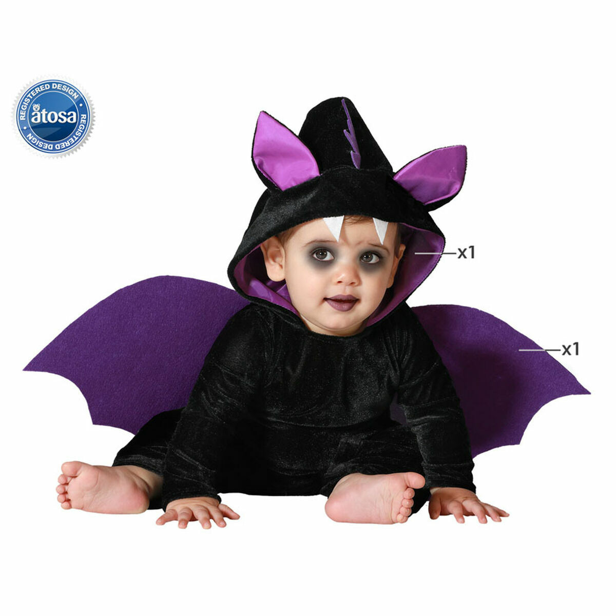 Costume for Babies Bat 24 Months Halloween