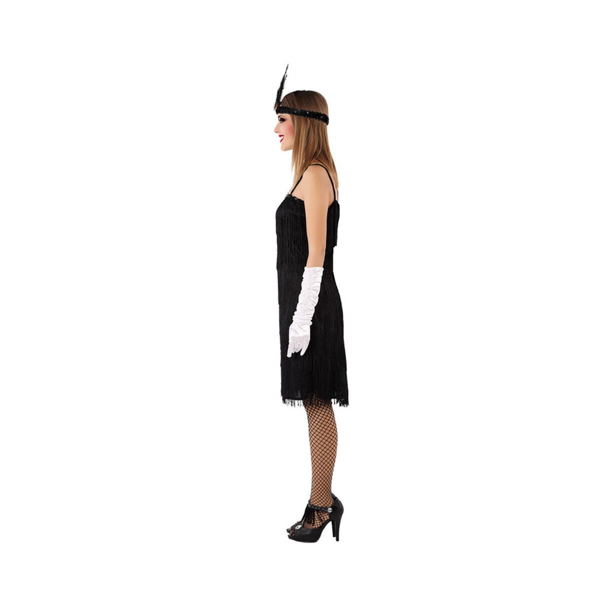 Costume for Adults Black Charleston XXL