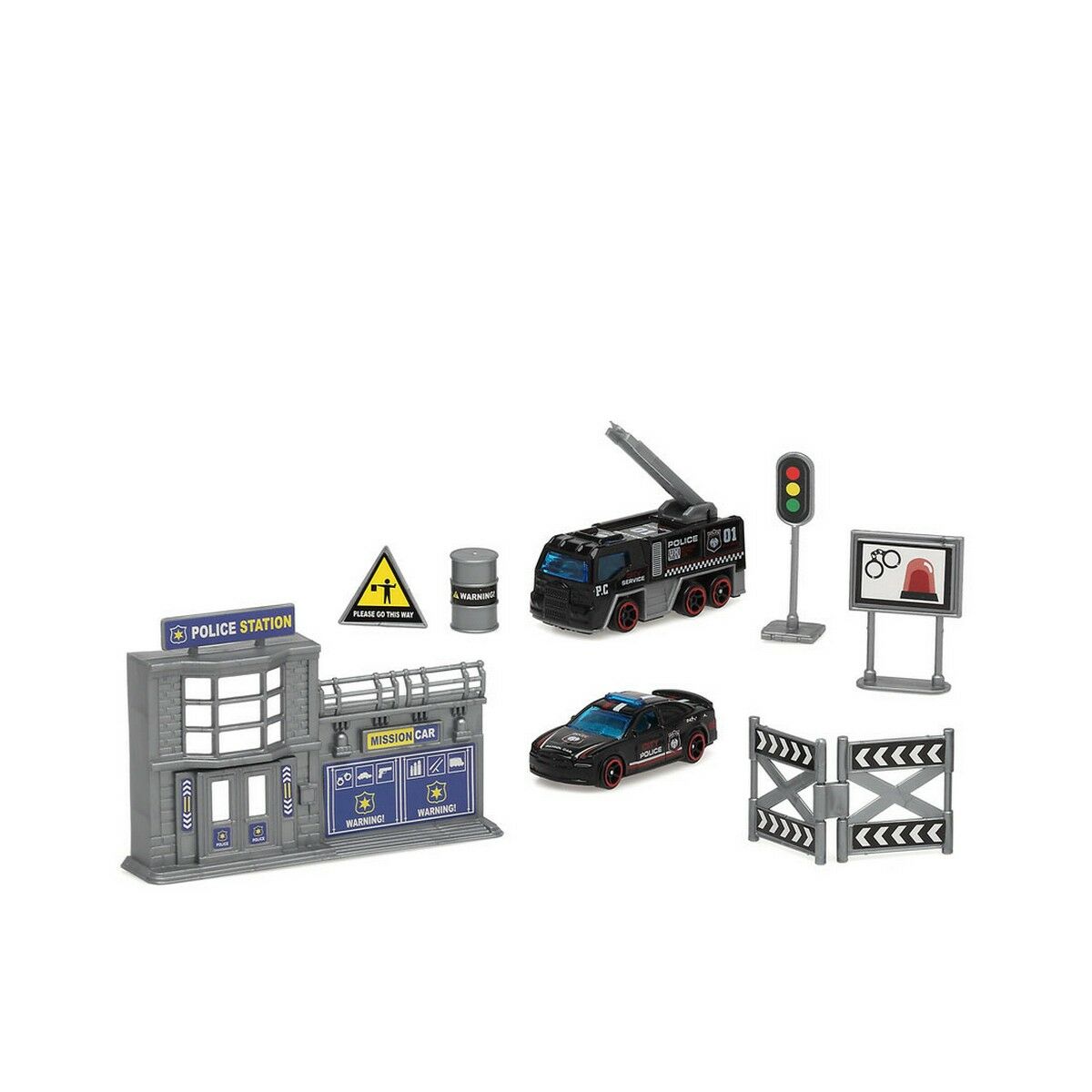 Lorry City Rescue Blue 24 x 15 cm 1:64 Lorry City Rescue Blue 24 x 15 cm 1:64