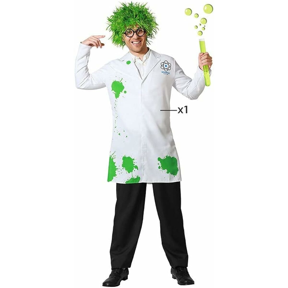 Costume for Adults XL Scientist Costume for Adults XL Scientist