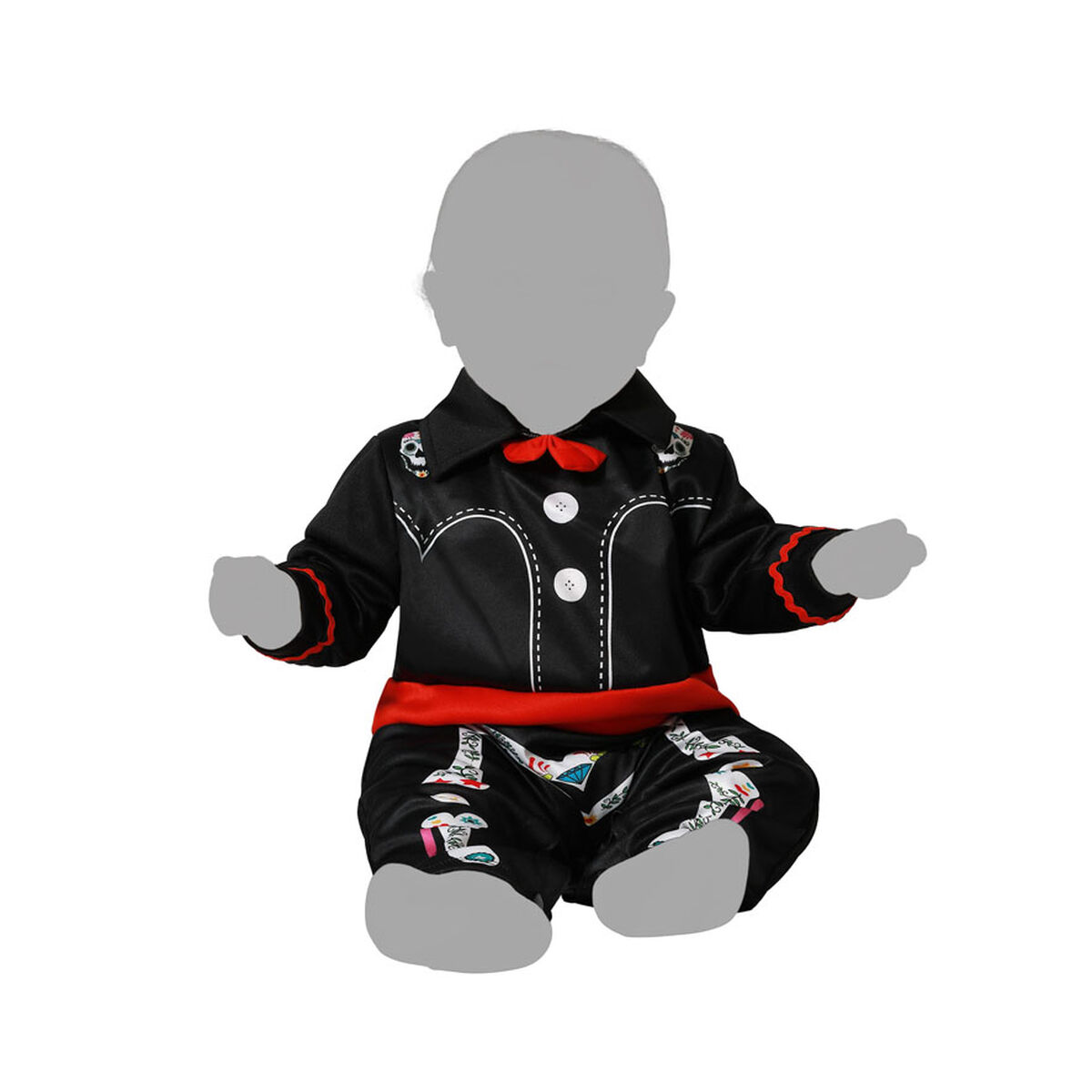 Costume for Babies Skeleton + 24 Months