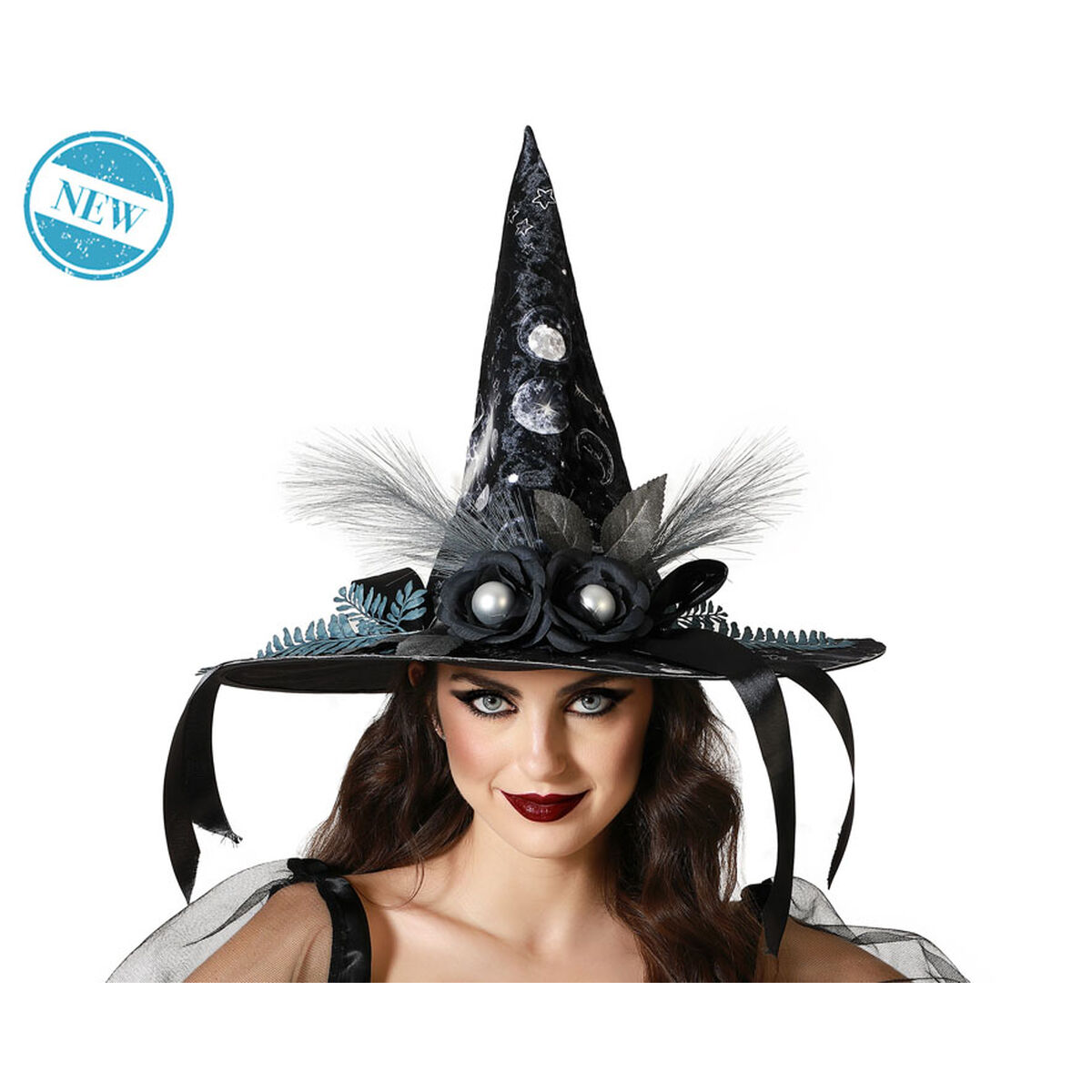 Hat Black Witch Adults Hat Black Witch Adults