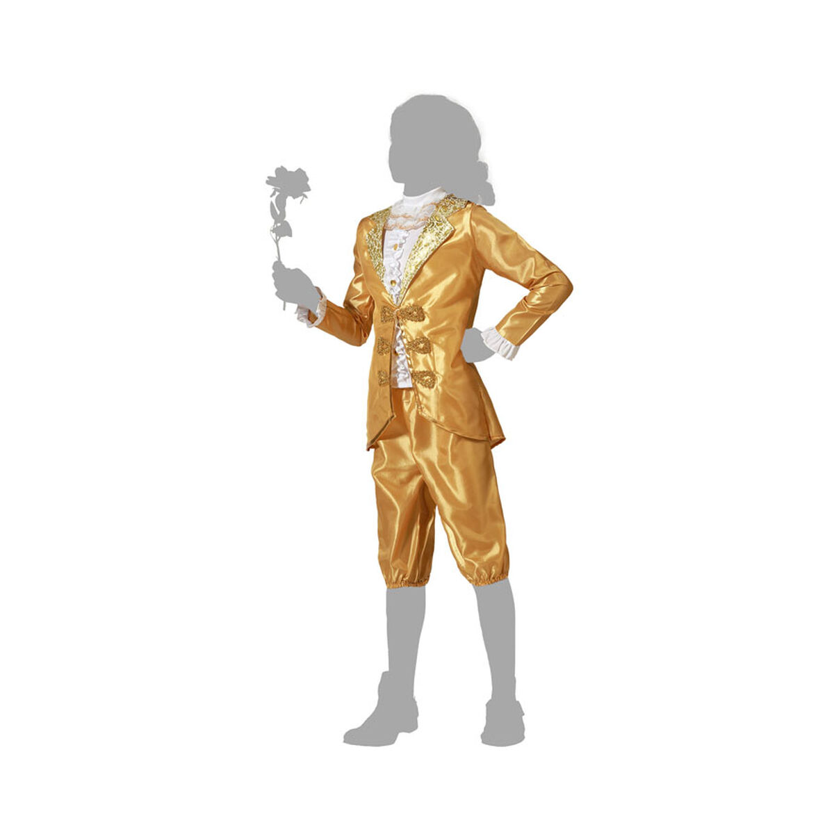 Costume for Children Golden Male Courtesan Children’s