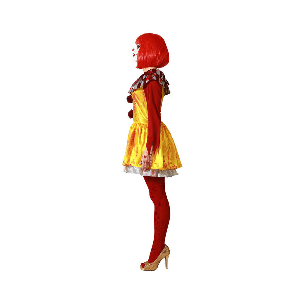 Costume for Adults Evil Male Clown XXL