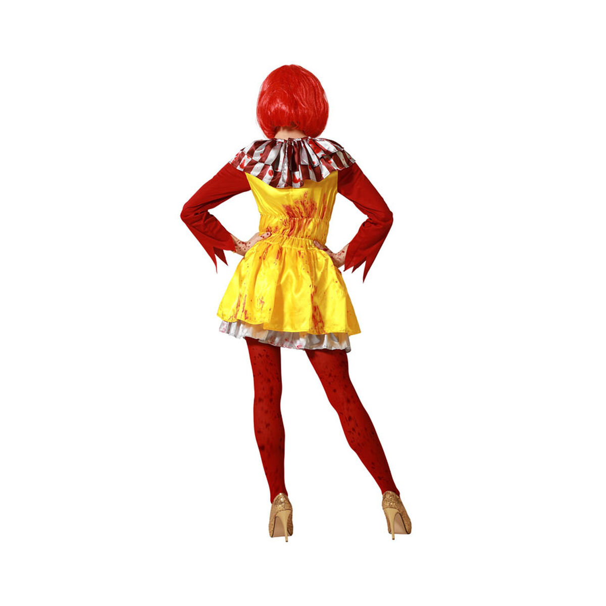 Costume for Adults Evil Male Clown XXL