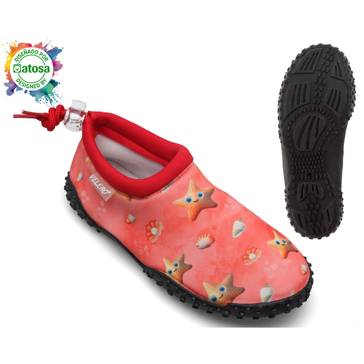 Children’s Socks Red Starfish