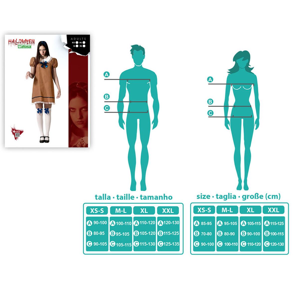 Costume for Adults XS/S