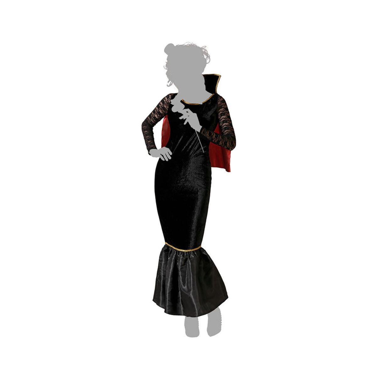 Costume for Adults Vampiress XXL