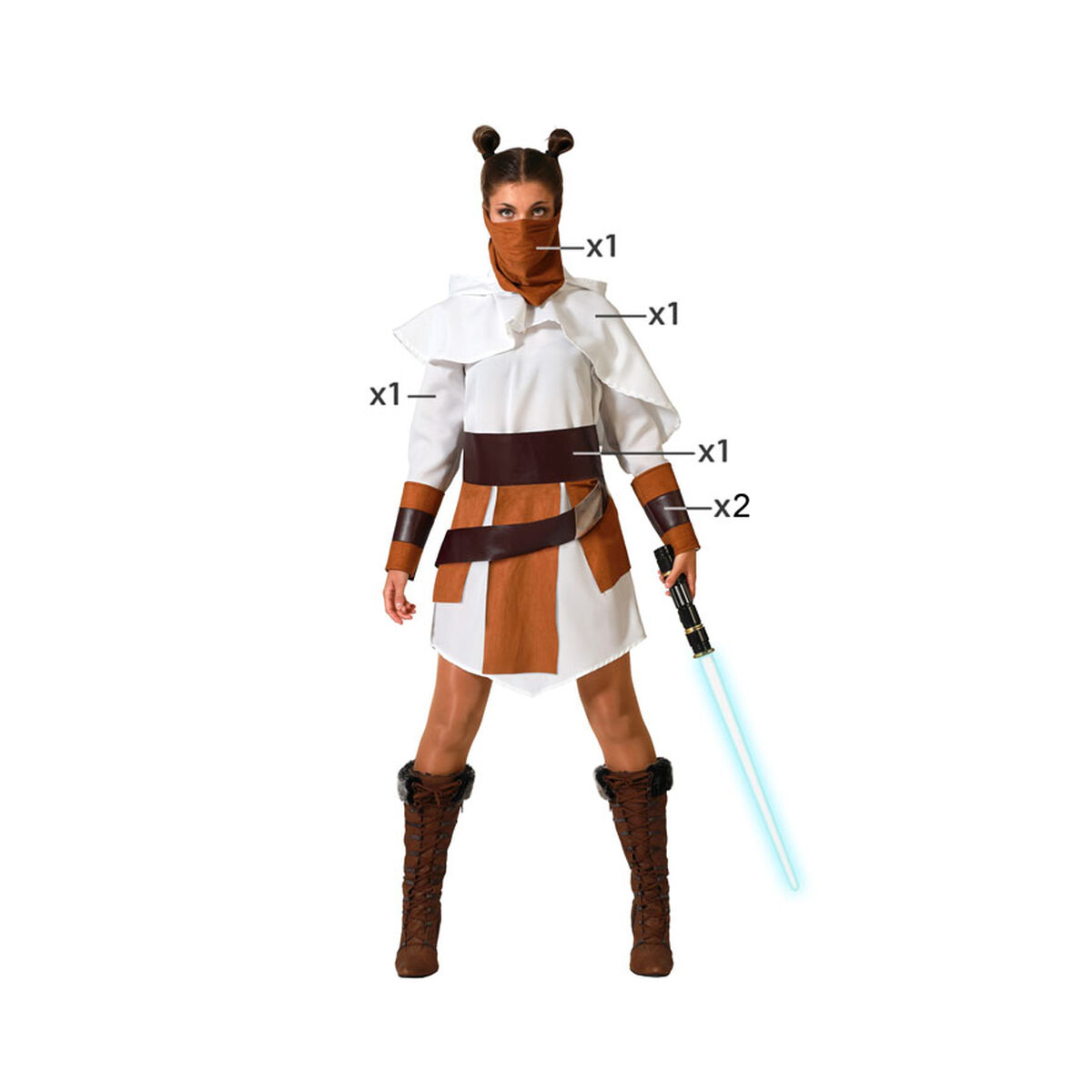 Costume for Adults White XL