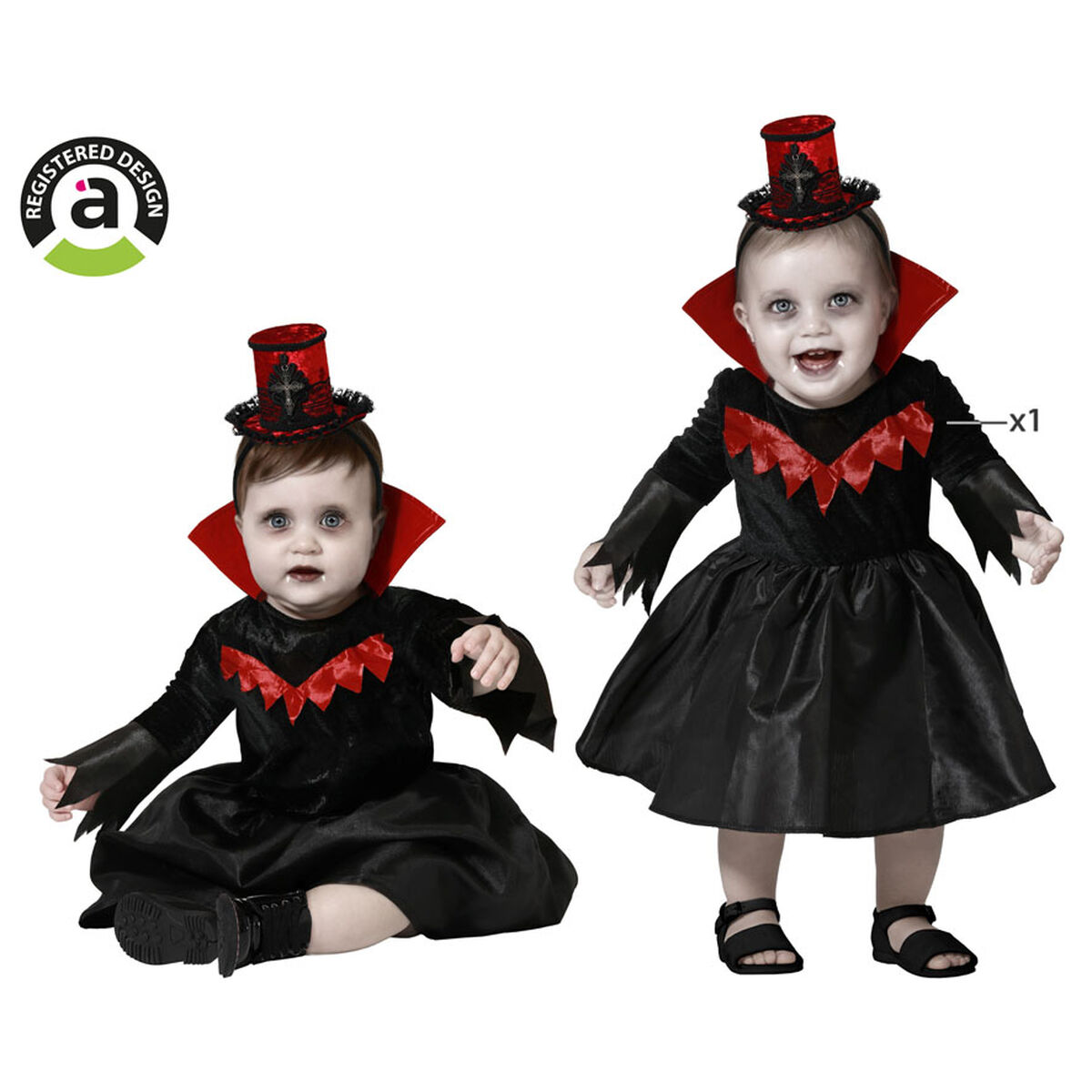 Costume for Babies Vampiress Halloween