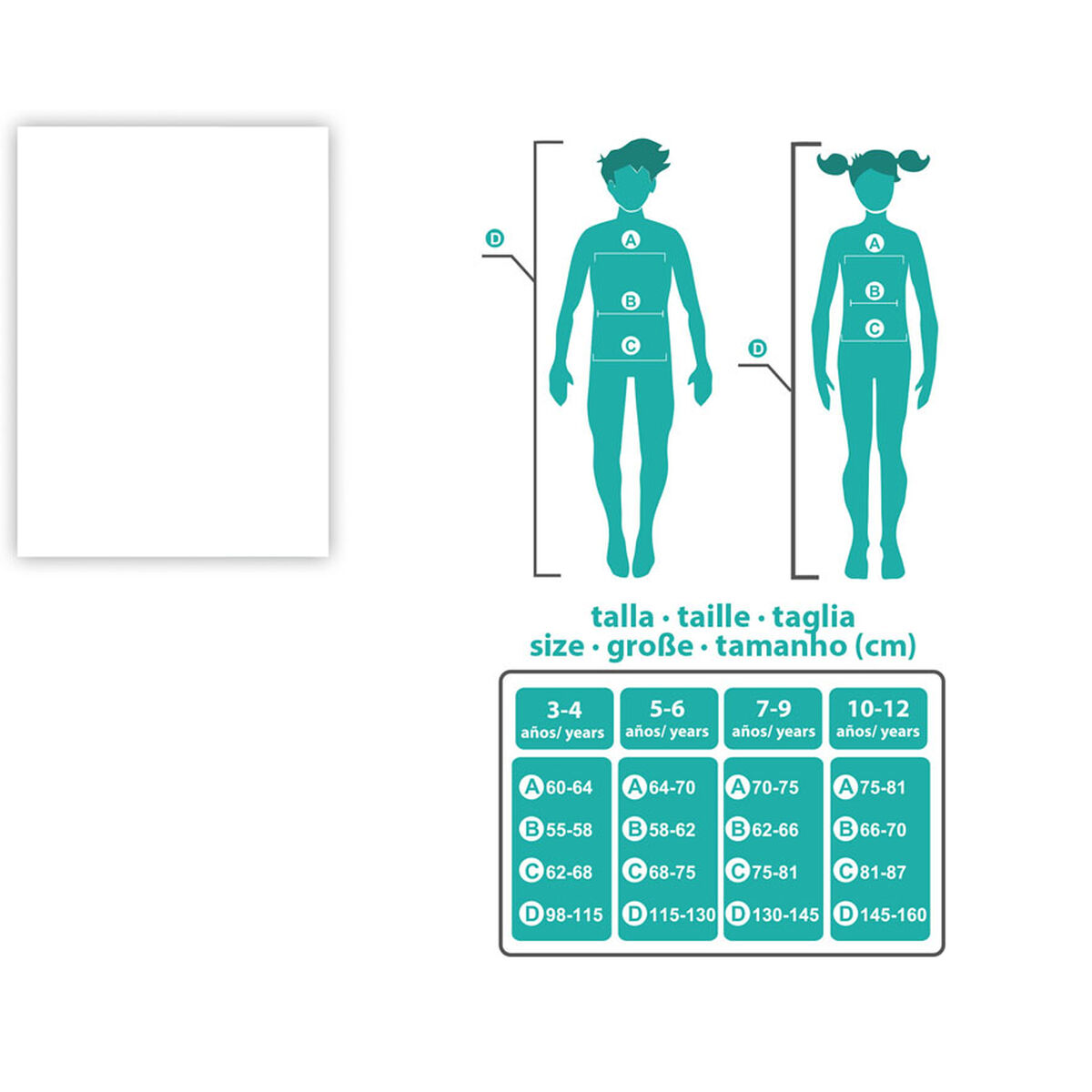 Costume for Children Ghost 7-9 Years