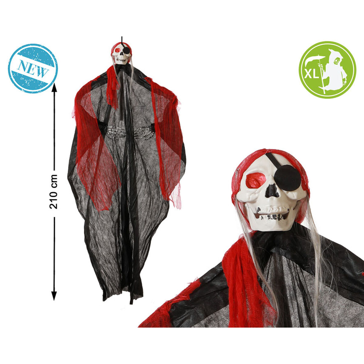 Halloween Decorations Skeleton 210 cm Halloween Decorations Skeleton 210 cm