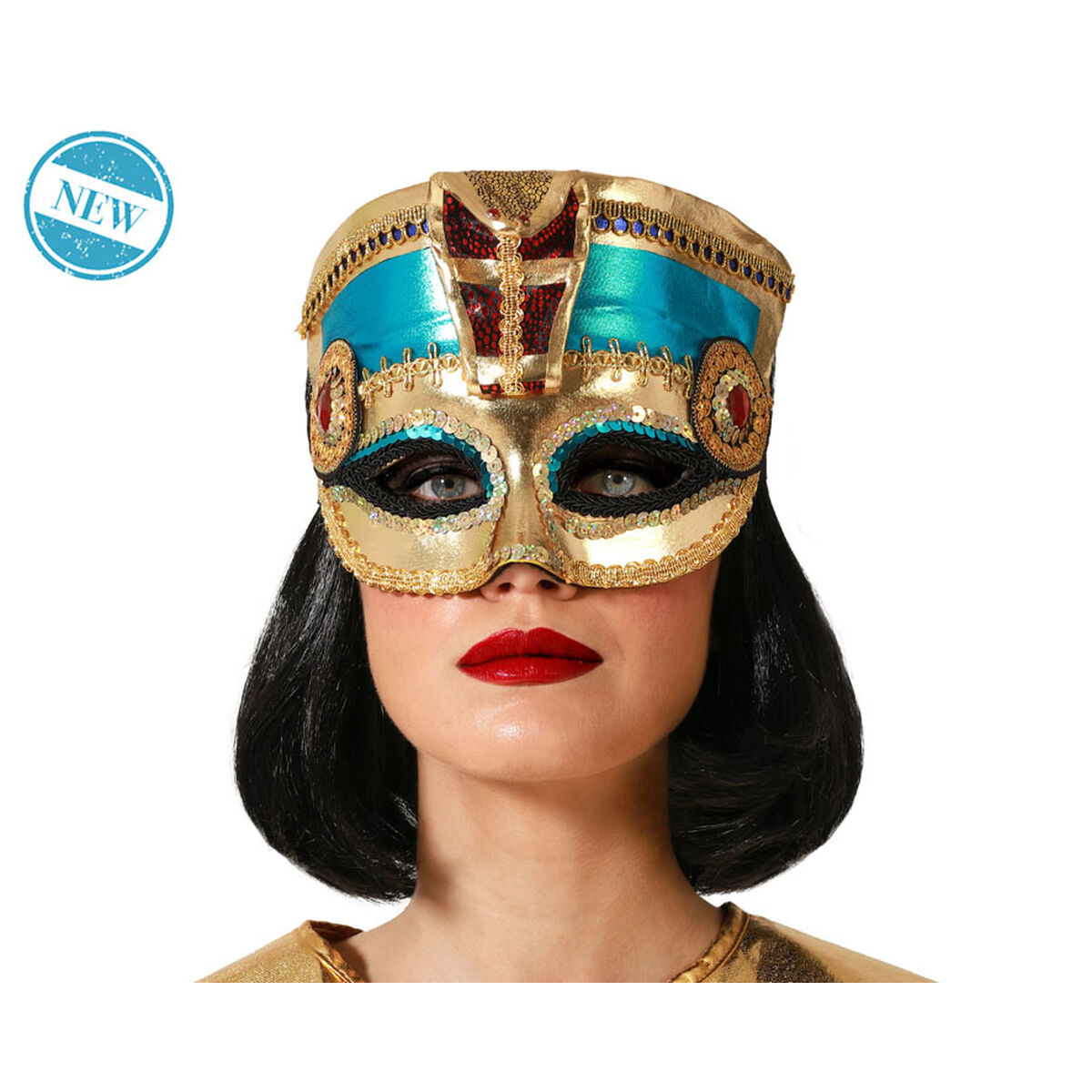 Mask Golden Egyptian Woman