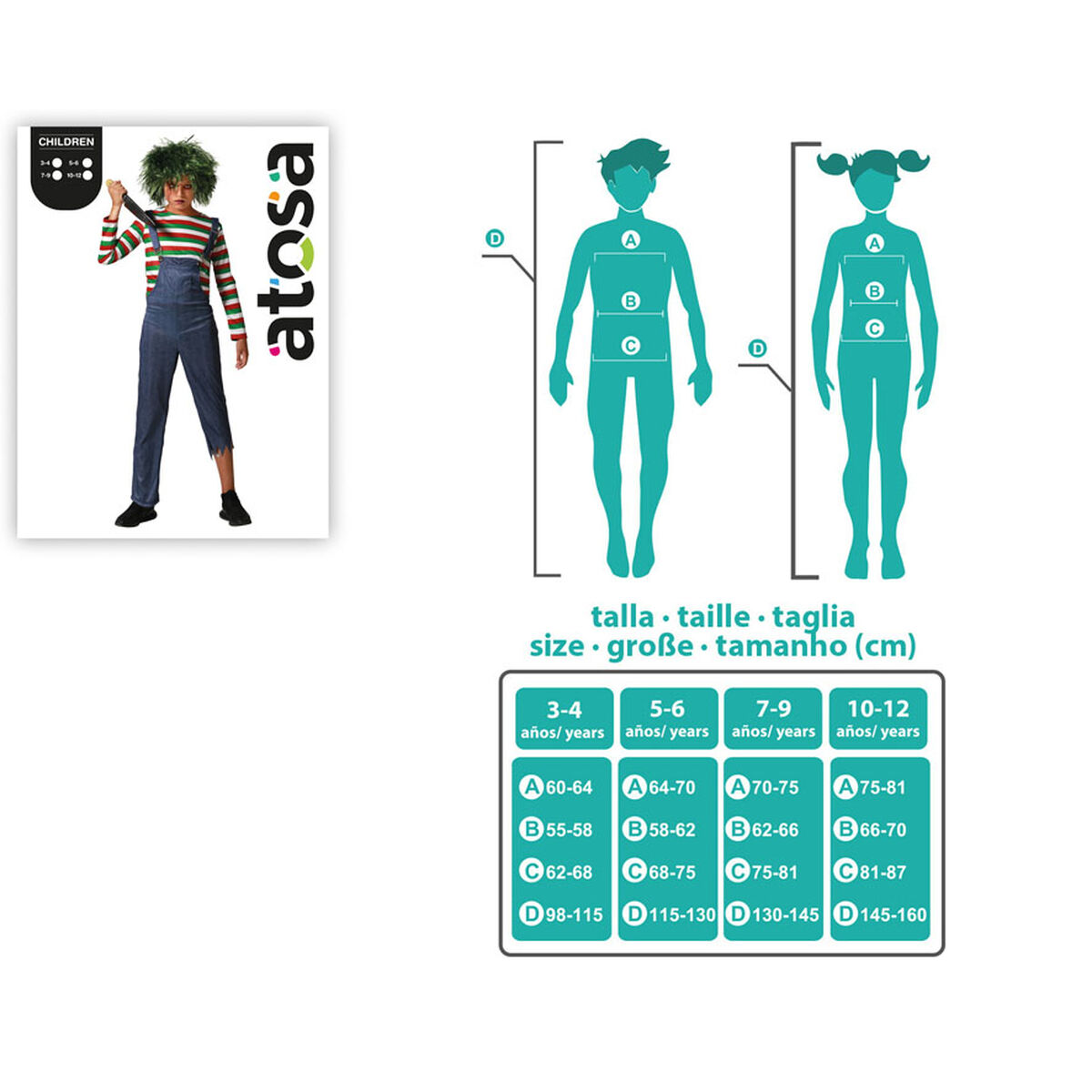 Costume for Children Figure Halloween