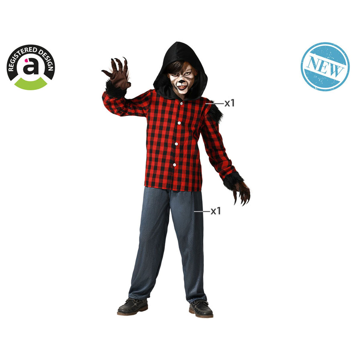 Costume for Children Werewolf Halloween