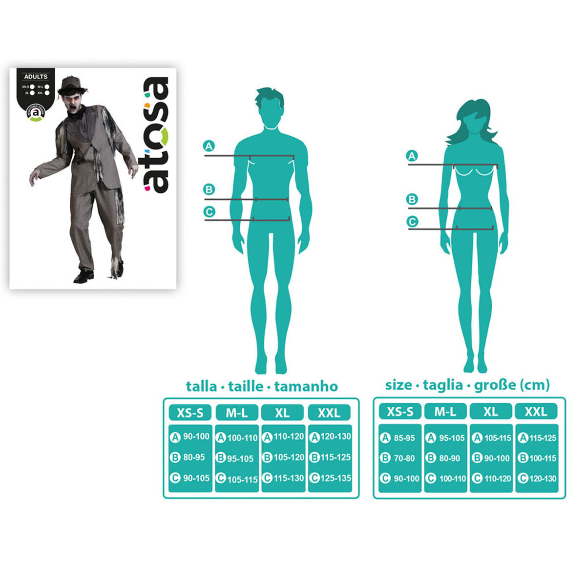 Costume for Adults Dead Groom Halloween