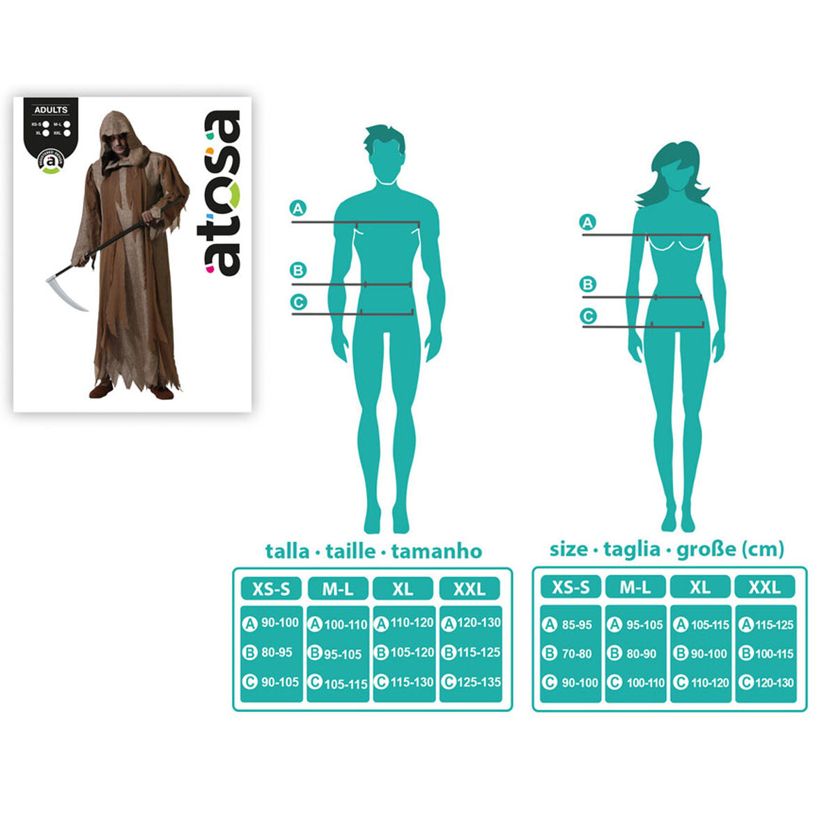 Costume for Adults Wizard Halloween