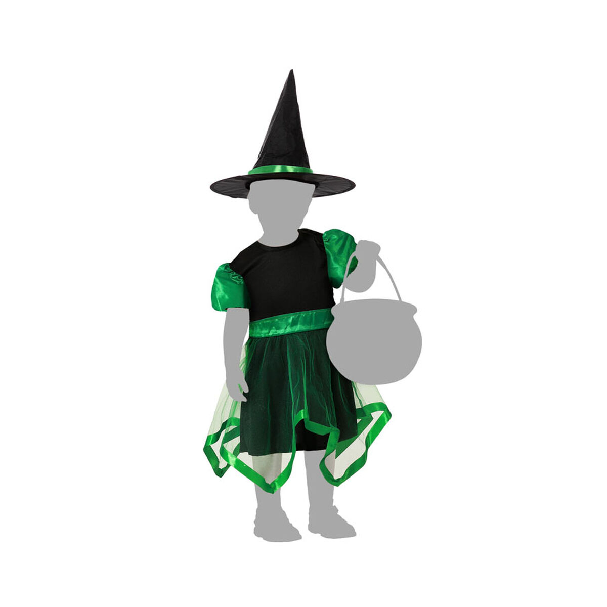 Costume for Babies Green Witch