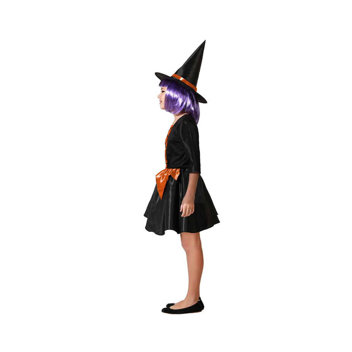 Costume for Children Orange Witch Halloween