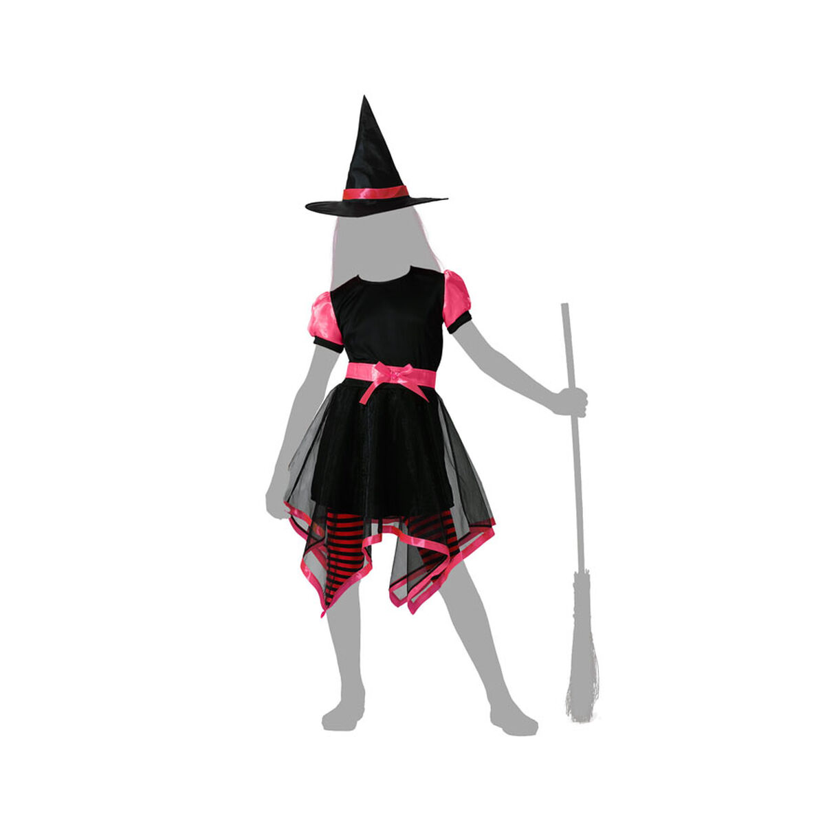Costume for Children Pink Witch
