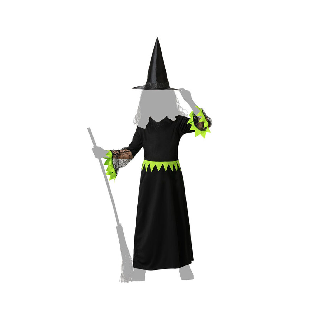 Costume for Children Green Witch