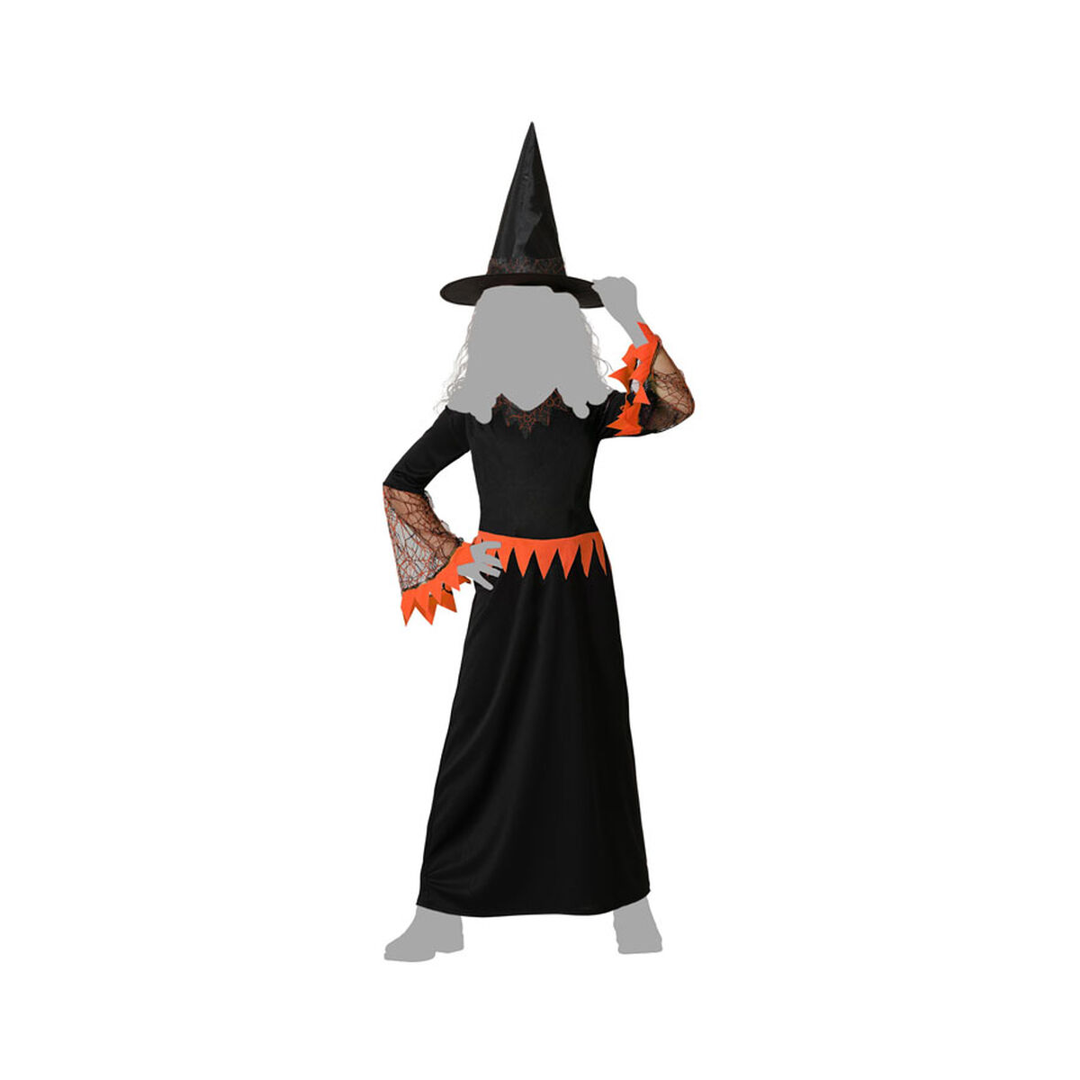 Costume for Children Orange Witch