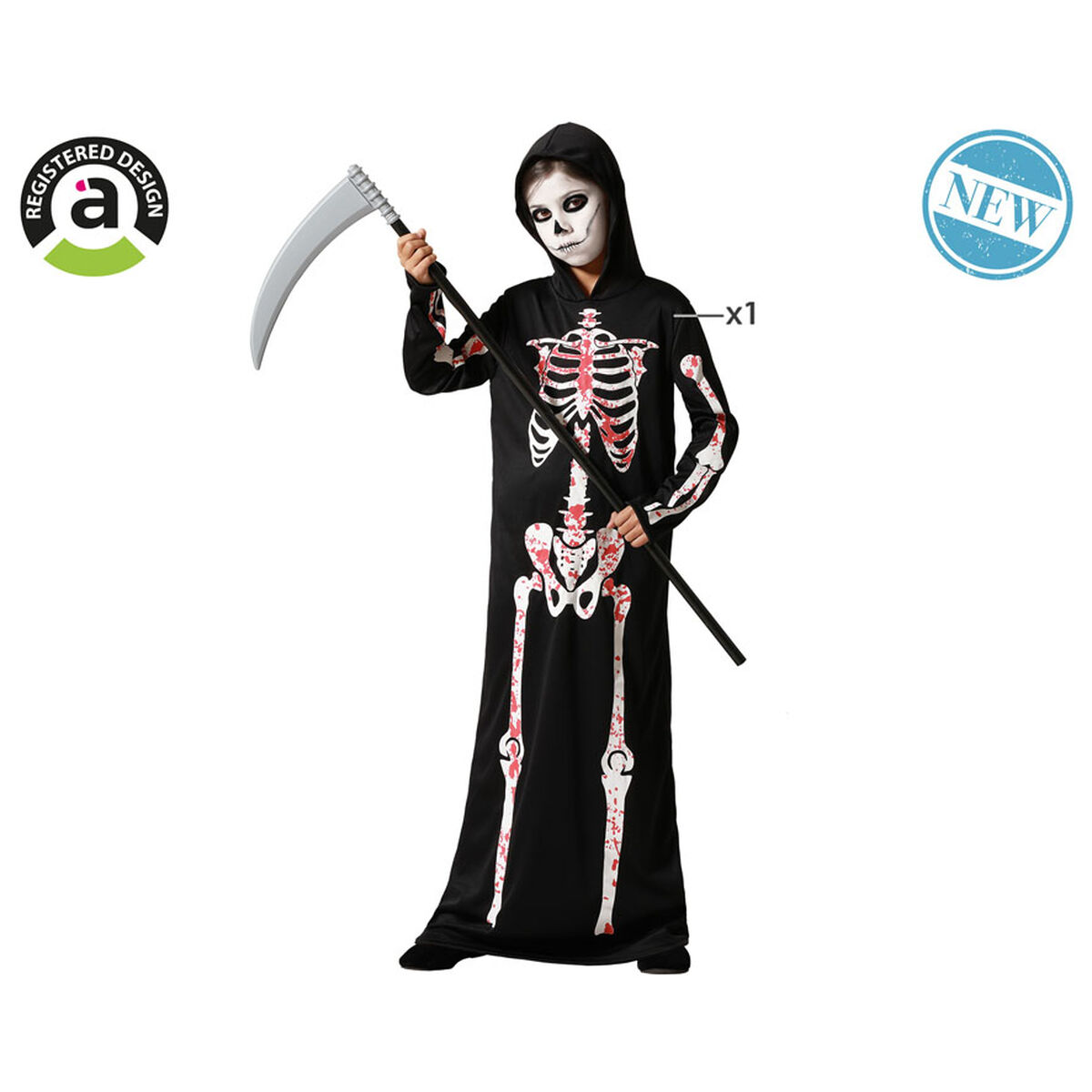 Costume for Children Skeleton Halloween