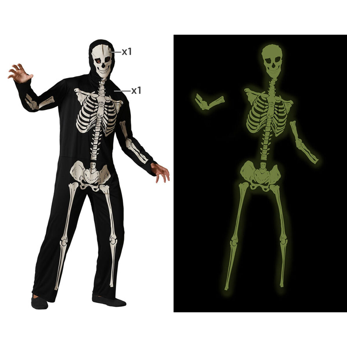 Costume for Adults Skeleton