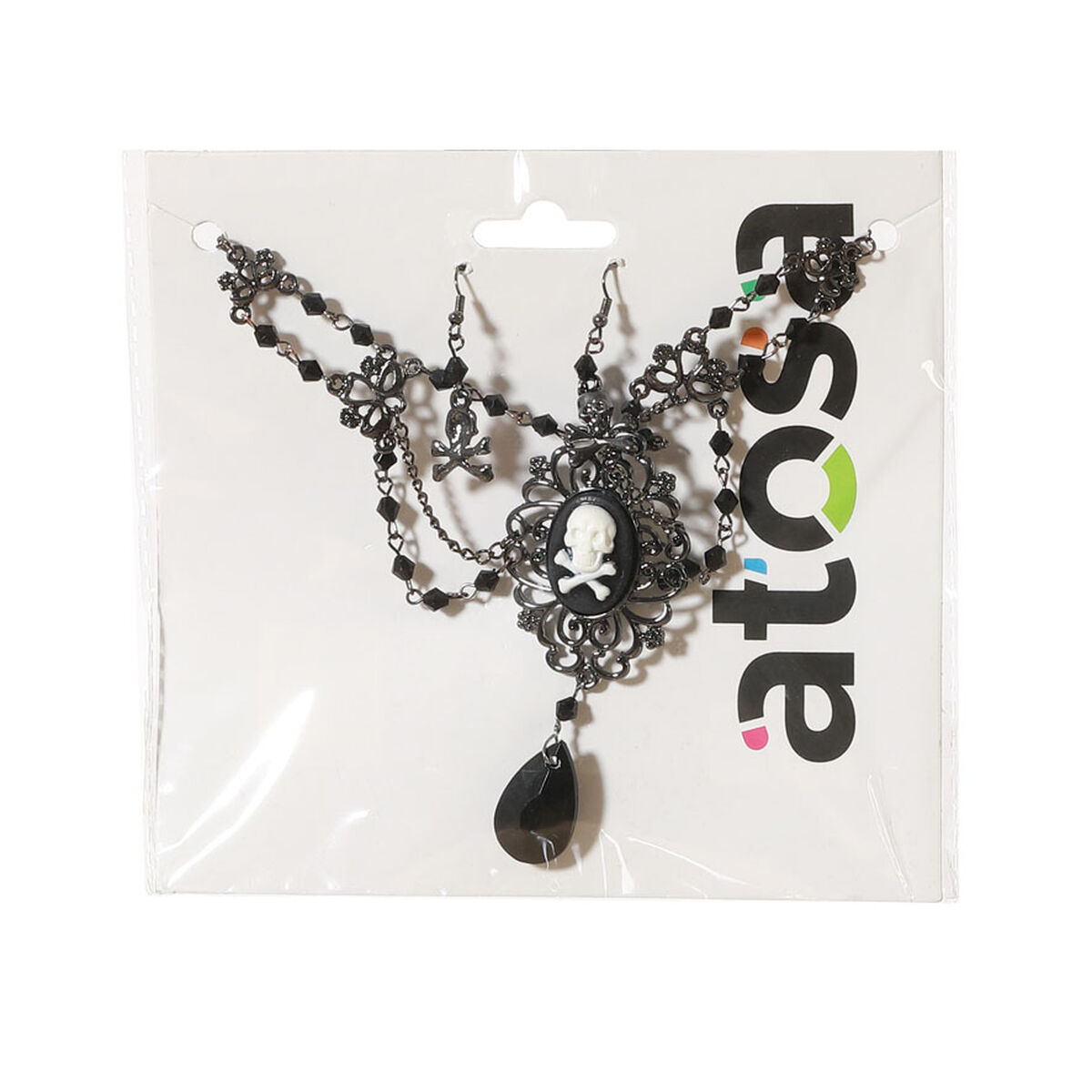 Necklace and matching earrings set