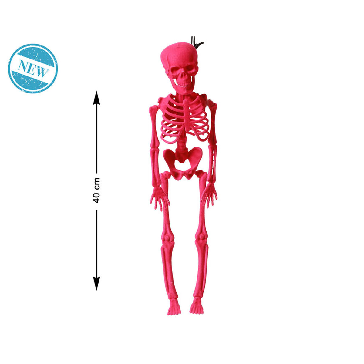 Halloween Decorations 40 cm Pink Skeleton