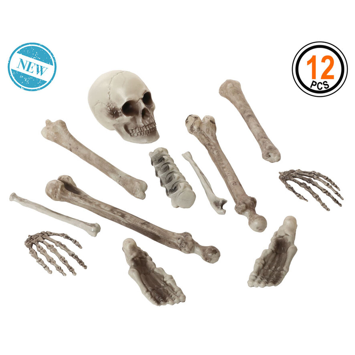 Halloween Decorations Skeleton White