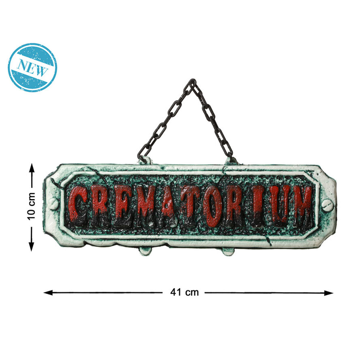 Halloween Decorations Crematorium 41 x 10 cm