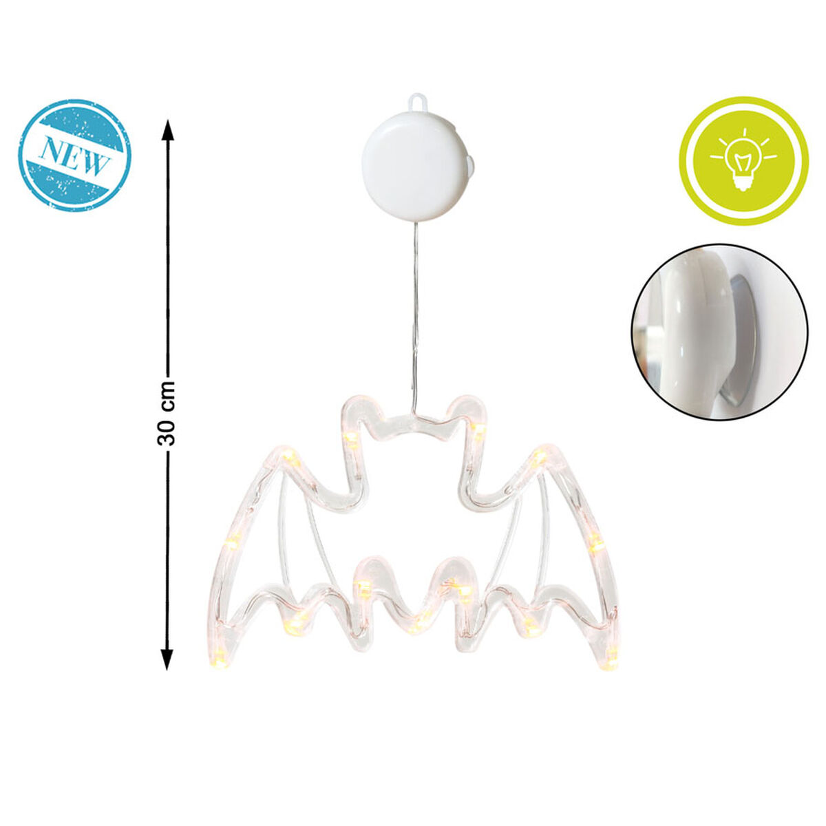 Halloween Decorations Bat 30 x 20 cm