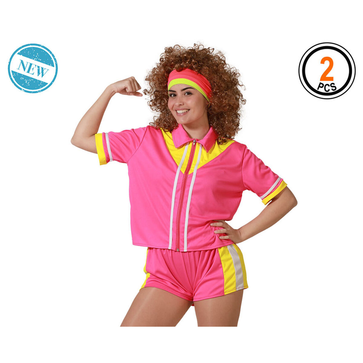 Costume for Adults Pink Modern One size Tracksuit