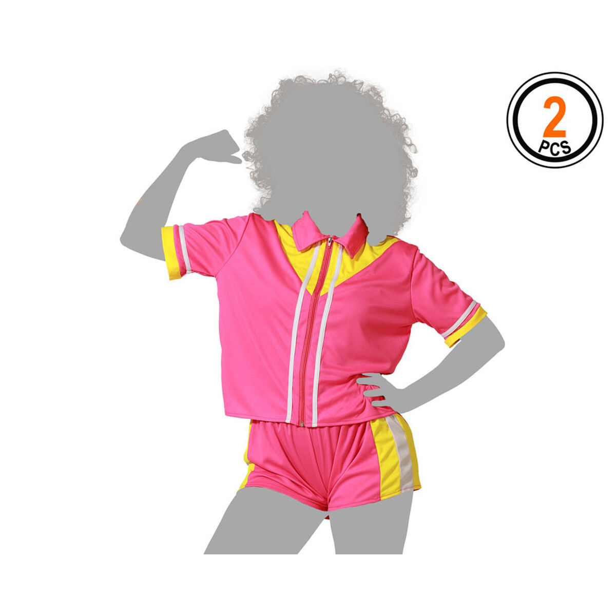 Costume for Adults Pink Modern One size Tracksuit